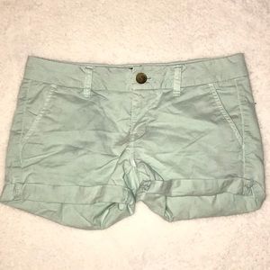American Eagle Midi Stretch Shorts